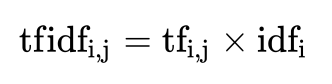 tfidf公式